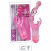 Vibrador Ponto G Cristal Naughty Rabbit VP (PG059) - Rosa