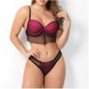 Conjunto Lorena (DR4501) - Preto c/ Roxo