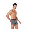 Cueca Boxer Cinza Mescla Microfibra