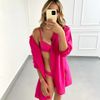 Camisa Viena Linho Pink
