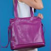Bolsa de Couro - AURA - Violeta