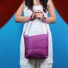 Bolsa de Couro - LOTUS - Violeta