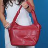 Bolsa de Couro - SONHAR - Vermelha