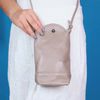 Bolsa de Couro - VIAGEM - Amêndoa