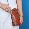 Bolsa de Couro - VIAGEM - Chocolate 