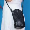 Bolsa de Couro - VIAGEM - Preto