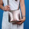Bolsa de Couro - XODÓZINHA - Champagne