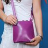 Bolsa de Couro - XODÓZINHA - Violeta