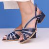 Sandália - ELEVAR - Azul Anil e Azul Celeste - 965.17