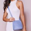 Bolsa de Couro - XODÓZINHA - Azul Hortência