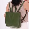 Mochila de Couro - LOTUS - Verde Cacto