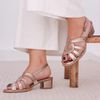 Sandália - ENTRELAÇAR - Champagne - 2075.17