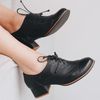Sapato Oxford - ADORAR - Preto - 639.04