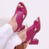 Sandália Peep Toe Pitaya - VENEZA