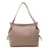 Bolsa de Couro - CONFIAR - Amêndoa 