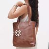 Bolsa de Couro - ENVELOPE - Chocolate