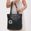 Bolsa de Couro - ENVELOPE - Preta
