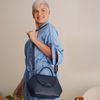 Bolsa de Couro - Mini NASCENTE - Azul Anil