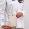 Bolsa de Couro - VIAGEM - Off White