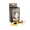 Plug Metálico G ABC Para Personalização - (HA179) - Dourado