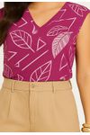 T-SHIRT VISCO ESTAMPADA