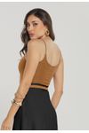 CROPPED MALHA CROCHÊ