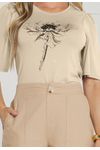 T-SHIRT FLOR PÉROLAS
