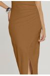 VESTIDO CANELADO