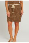VESTIDO CURTO VISCO ESTAMPADA