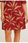 VESTIDO ESTAMPADO C/ MANGA