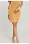 VESTIDO CANELADO BUFANTE