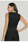 BLUSA ALFAIATARIA C/ BOTÕES
