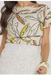 BLUSA VISCOSE ESTAMPADA
