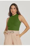 BLUSA CANELADA