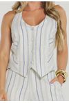 CONJUNTO ALFAIATARIA LISTRADO