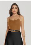 CROPPED MALHA CROCHÊ