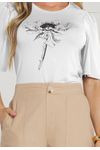 T-SHIRT FLOR PÉROLAS