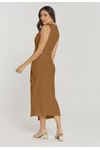 VESTIDO CANELADO