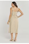VESTIDO TRICOLINE NATURE