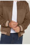 JAQUETA BOMBER SUEDE