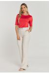 CALÇA FLARE VISCOSE TWILL