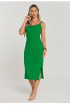 VESTIDO ALÇA CANELADO