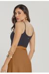 CROPPED MALHA CROCHÊ