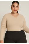 BLUSA CANELADA TÉRMICA V PLUS