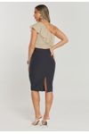 BLUSA OMBRO ÚNICO C/ BABADO