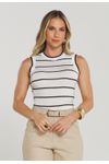 CROPPED LISTRADO JOLIE
