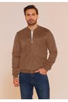 JAQUETA BOMBER SUEDE