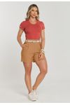 SHORT ALFAIATARIA VISCOSE