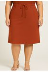 VESTIDO CANELADO PLUS SIZE