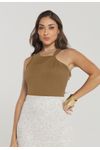 BLUSA JUSTA ASSIMÉTRICA
